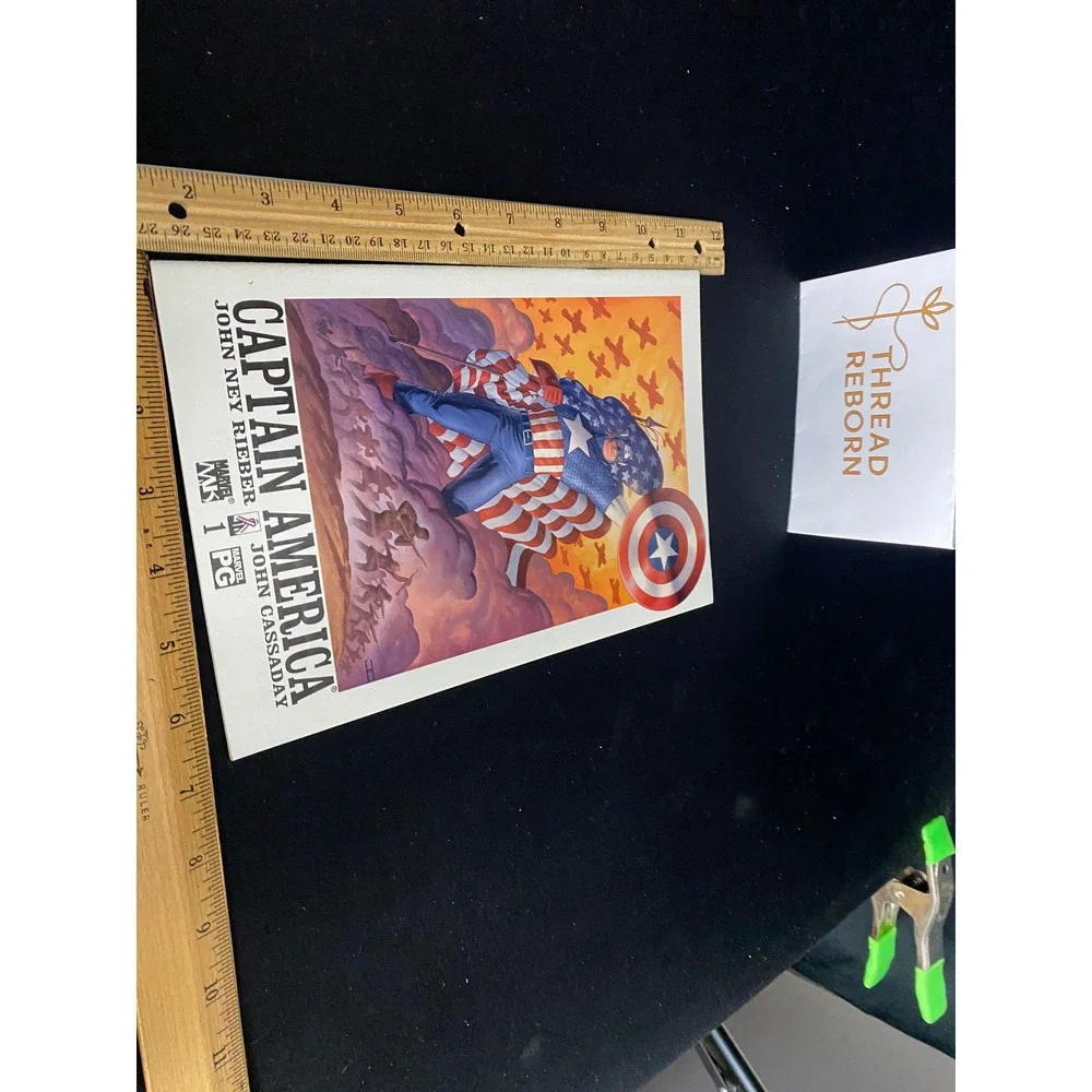 Captain America by John Ney Rieber & John Cassaday Graphic‎ Novel Comic
